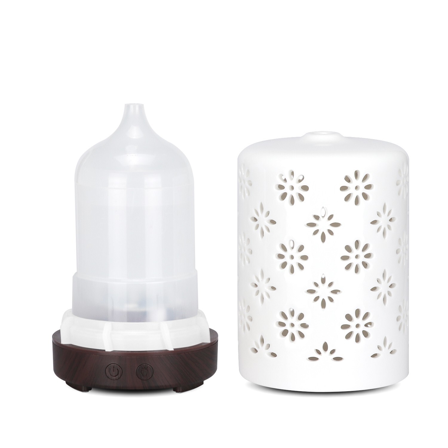 Electric Oil Diffuser Humidifier Home Steamer Air Purifier Cool Mist Purifier
