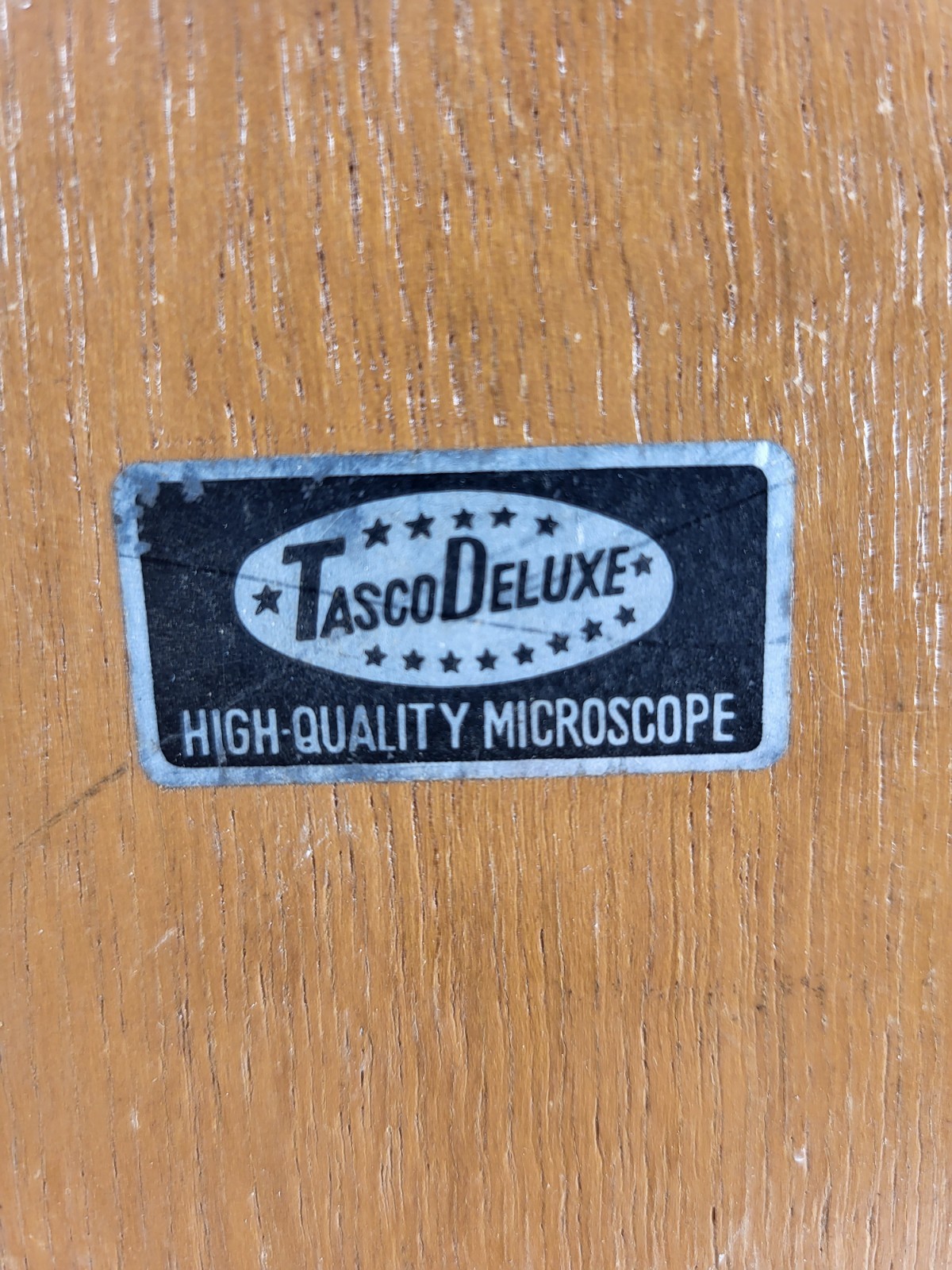 Tasco Deluxe High Quality Vintage Microscope and Case (untested)