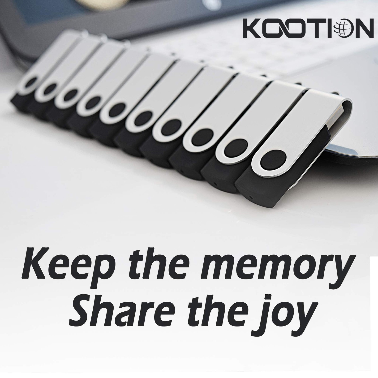 USB Flash Drive 10Pack Thumb Drives Memory Stick for PC Storage Pendrives Bulk