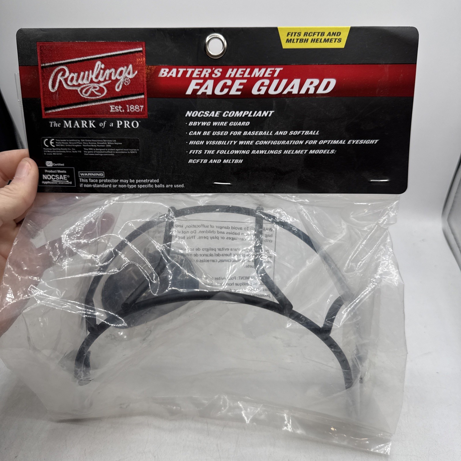 Rawlings - Coolflo Youth Batting Helmet Facemask - NEW Academy Sports And Outdoo