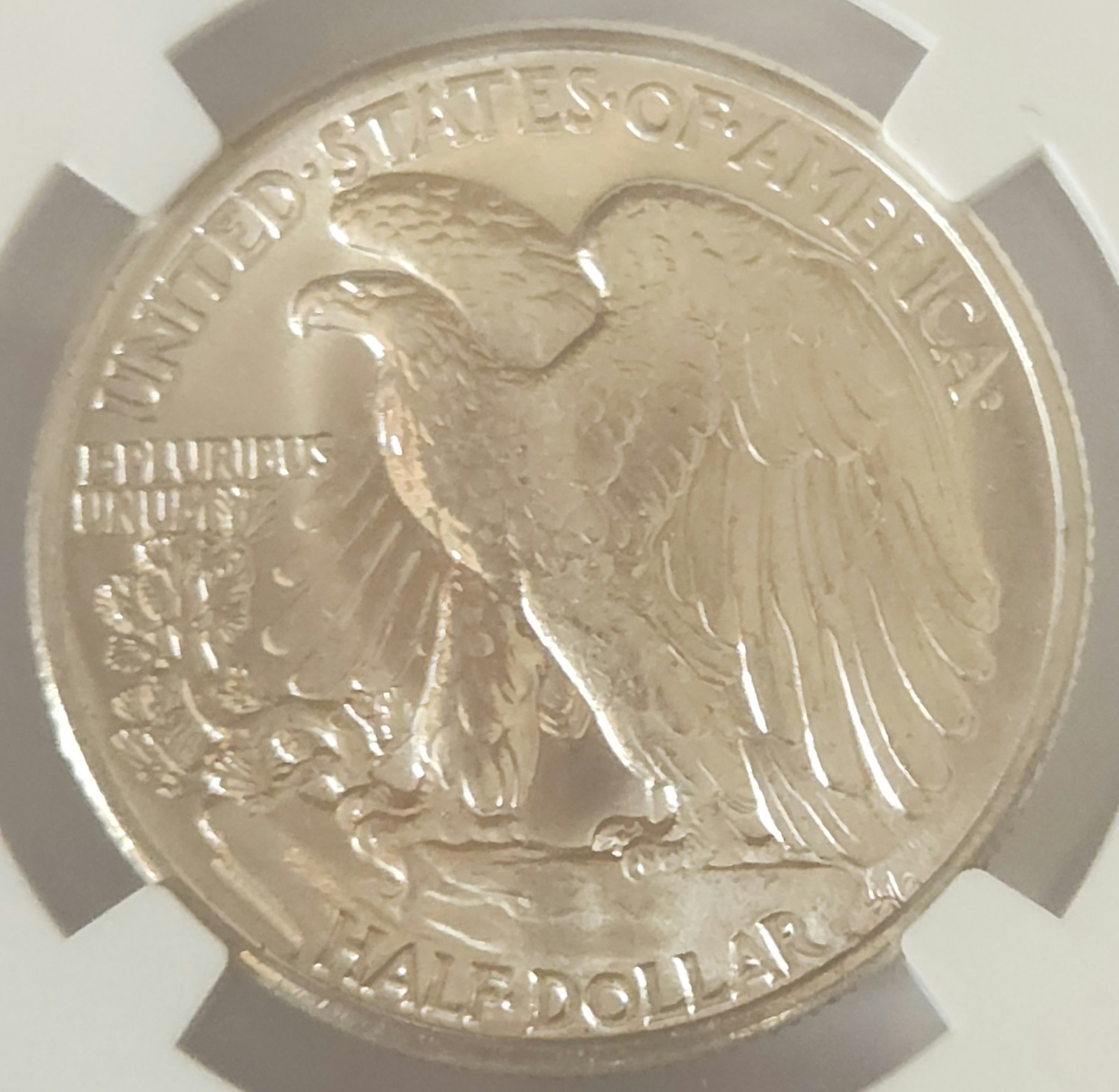 2 Walking Liberty Half Dollars • Very Good 1916 D • 1941 NGC MS65 • US Coins