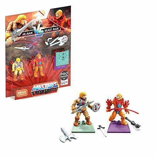 MEGA CONSTRUX - PRO SERIES - MASTERS OF THE UNIVERSE - HE-MAN Vs BEASTMAN