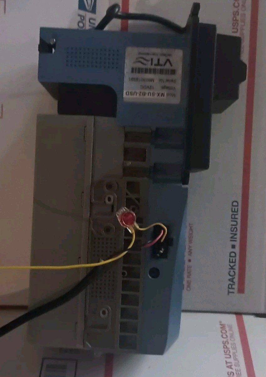 VTI Bill Acceptor MX-PU-B2-US, 12 Volt, Used Works, Does Not Come With Cassette