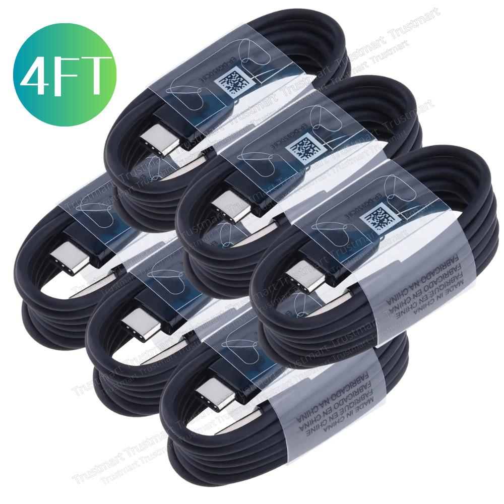 Lot USB-C to USB-A Cable Fast Charge Type C Charging Cord Rapid Sync Charger 4FT