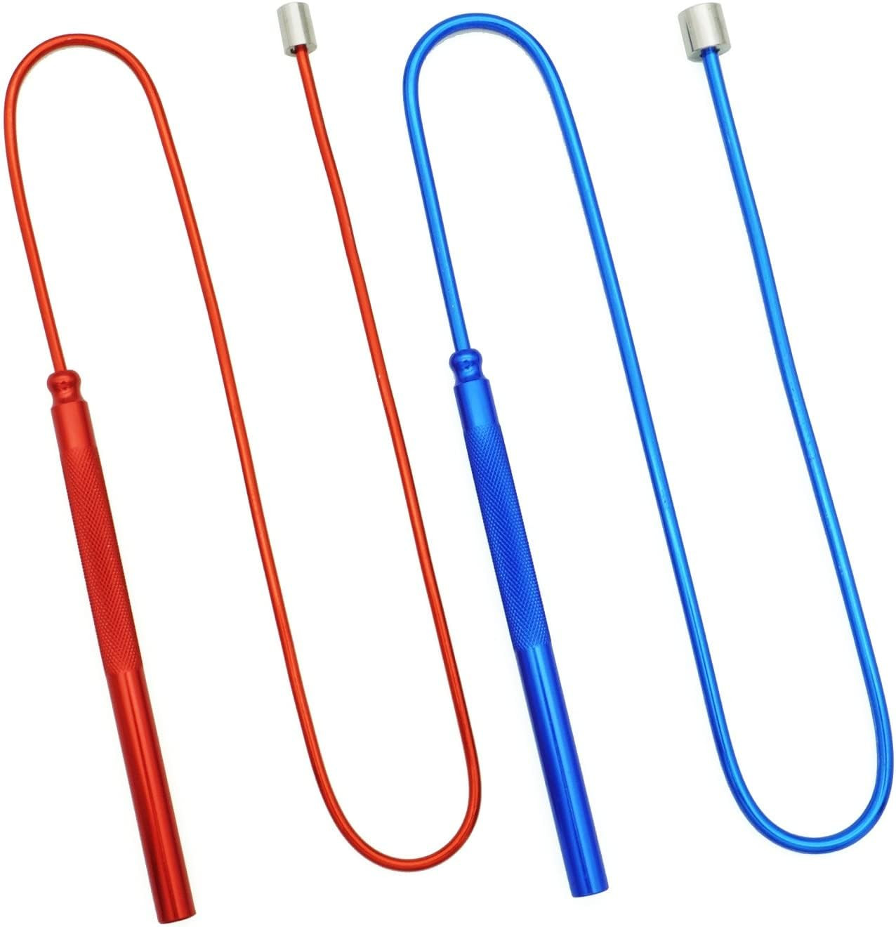Flexible Magnetic Pickup Tool Set, 2LB & 5LB, 26" Bendable Extension Magnetic Pi