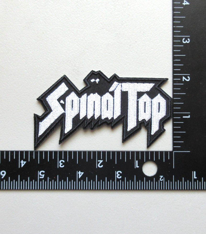 🔥SPINAL TAP METAL BAND MOVIE MUSIC BATTLE VEST EMBROIDERED IRON ON PATCH