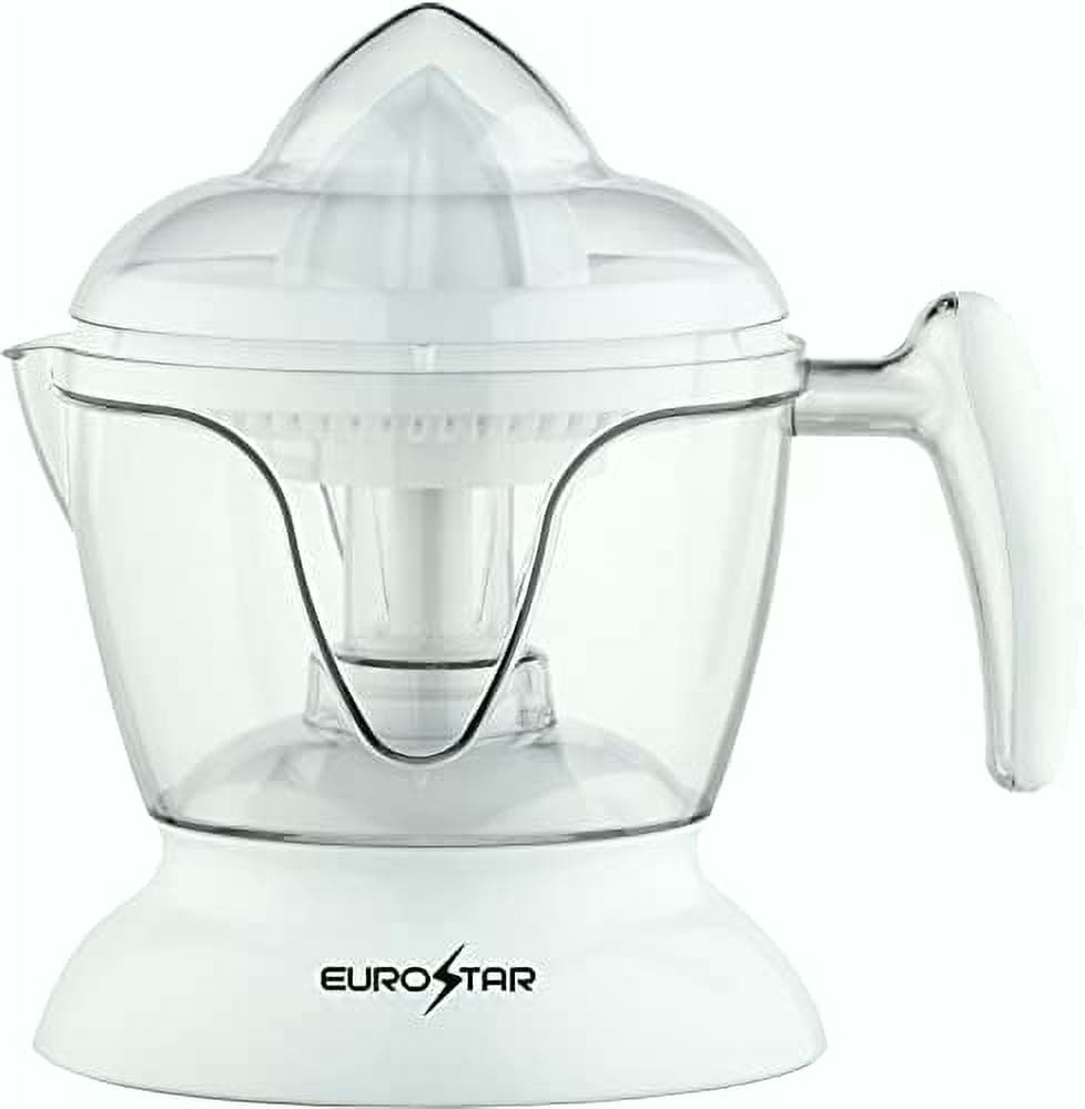 EUROSTAR ECJ600WHITE Electric Citrus Juicer 25oz White