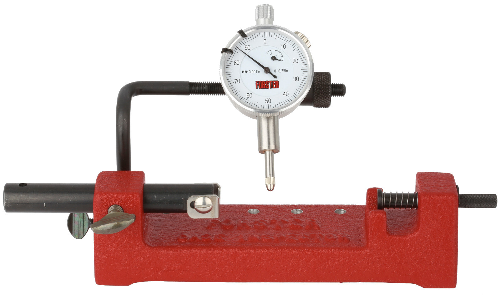 Forster Co-Ax Case and Cartridge Concentricity Gauge with Dial