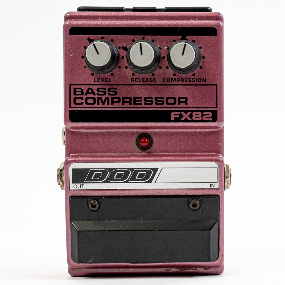 DOD FX-82 FX82 Bass Compressor Effect Pedal - Vintage - Made in USA