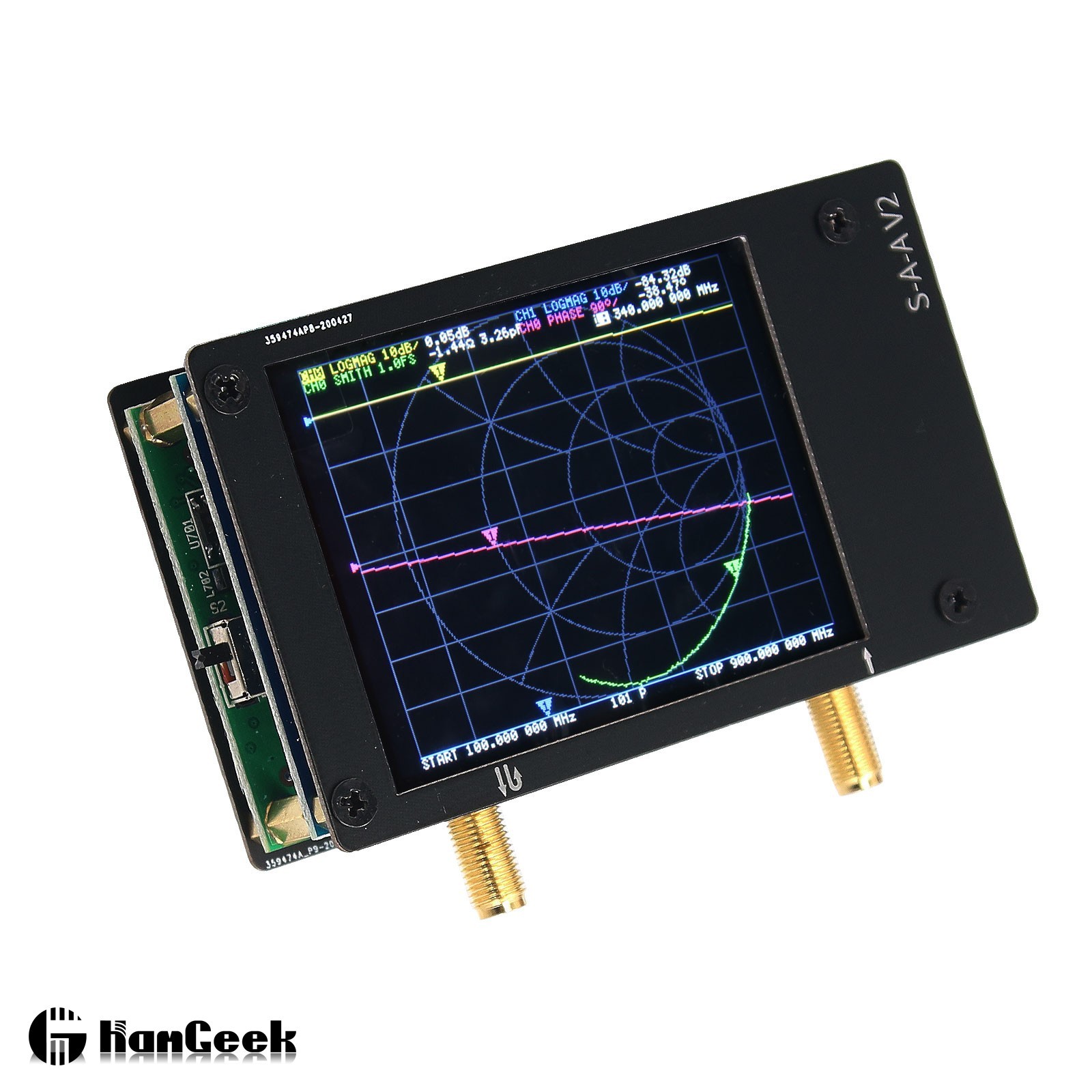 50kHz-3GHz Vector Network Antenna Analyzer For Shortwave HF VHF UHF