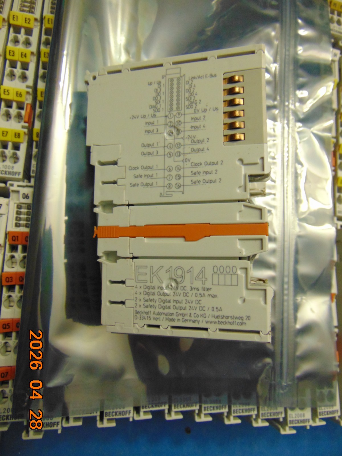 1 Beckhoff EtherCAT-Koppler | EK1914