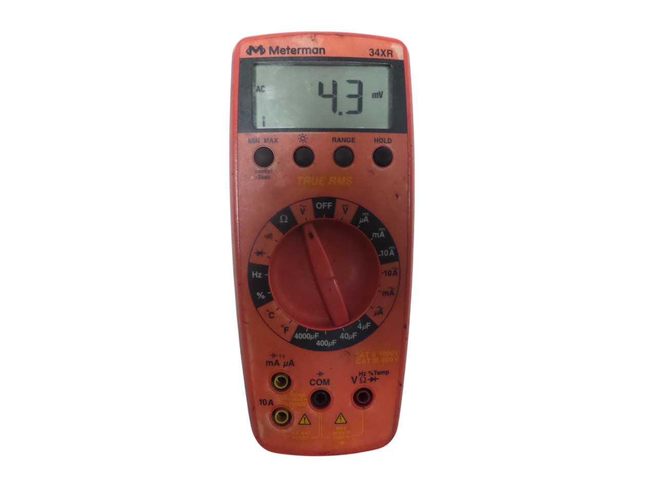 Meterman 34XR Multimeter True RMS - Free Shipping