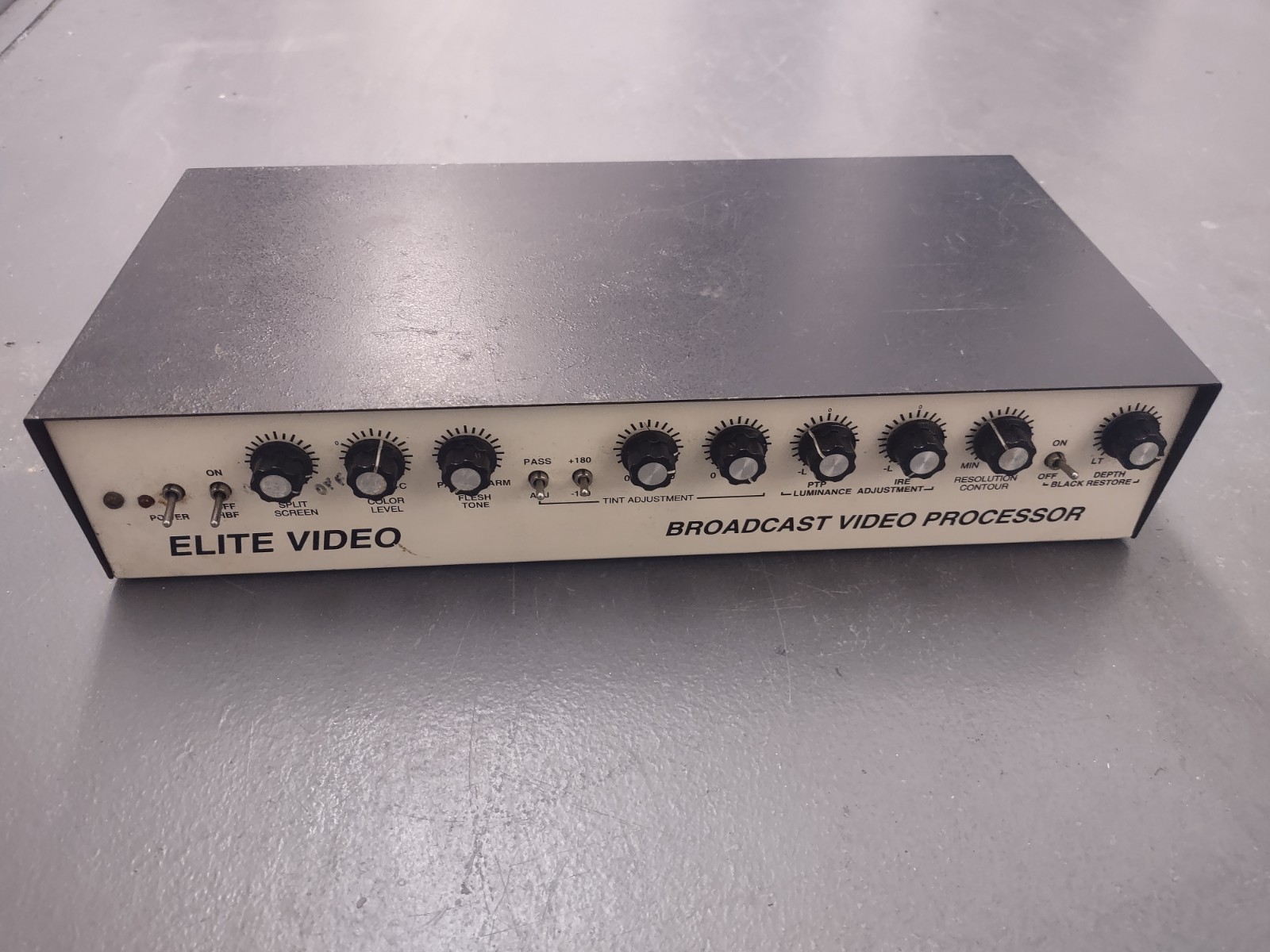 Elite Video BVP-4 Broadcast Video Processor Color Correction Split Screen