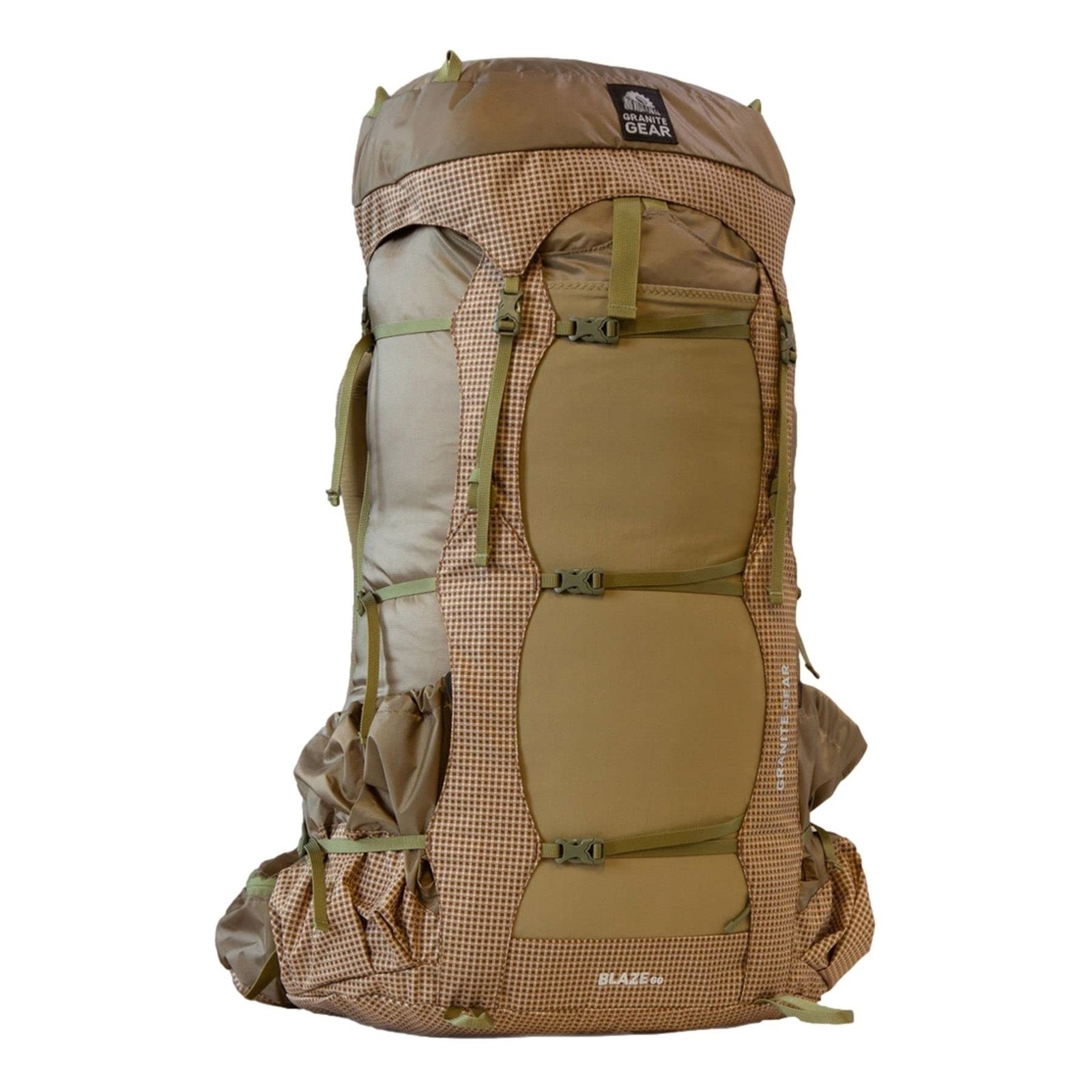 Granite Gear Blaze 60L Backpack Pottery Clay/Brown Gingham/Walleye Regular