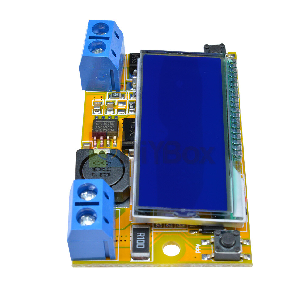 Adjustable Buck DC-DC Double Display Step Down Pulse Power Supply LCD Module
