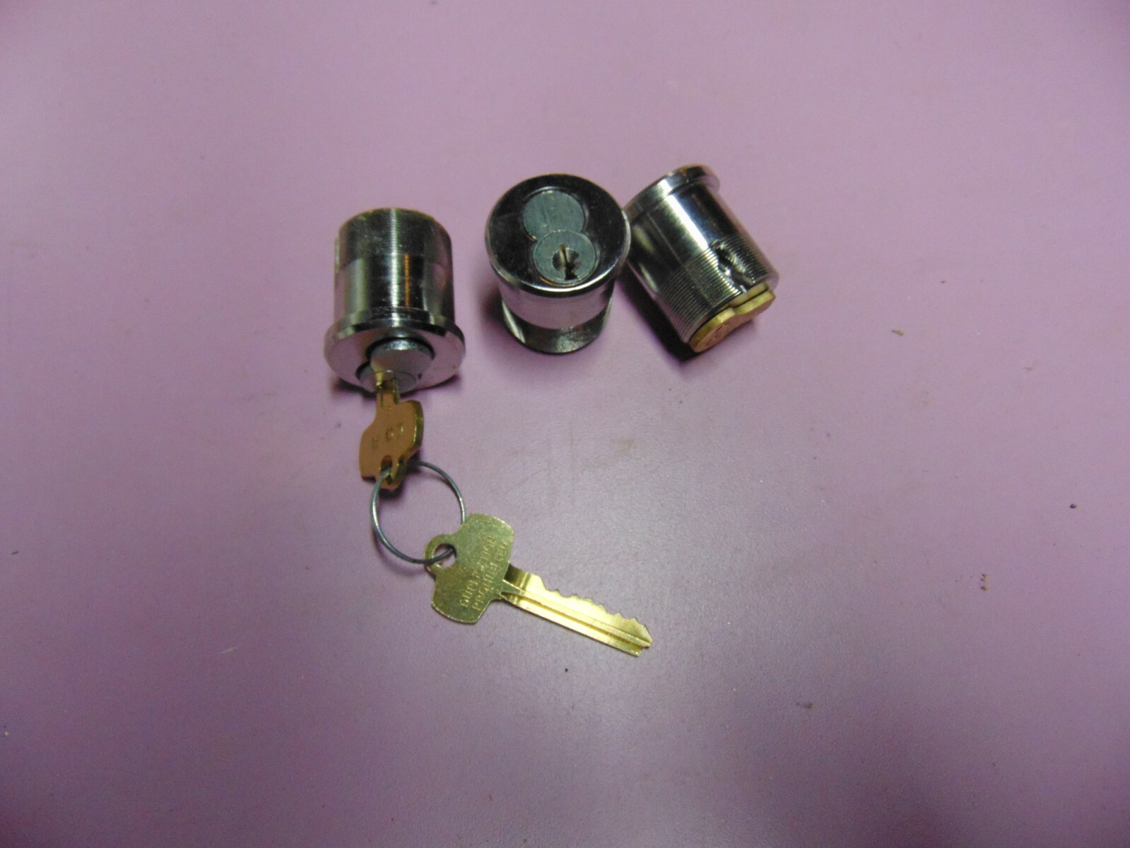 3 BEST LOOK ALIKE MORTISE  LOCKS  WITH 1 KEYS AND 1 CON. KEY      LOCKSMITH