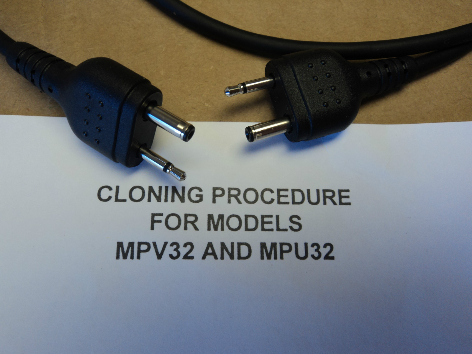 New RELM MPU32 MPV32 CLONE CABLE Cloning mpu MPV 32 mpu32a mpu32b Smart Com Mini