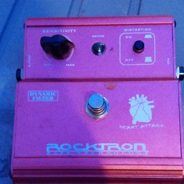 Rocktron Heart Attack Dynamic Filter Guitar Filter Effect Pedal