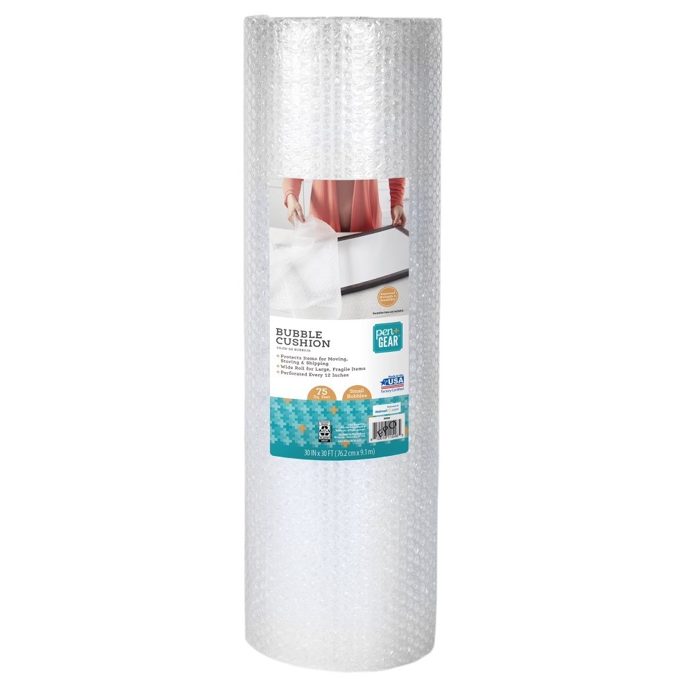 30 x 30 Feet Bubble Cushion Roll 3/16 Inch Protective Packaging Wrap