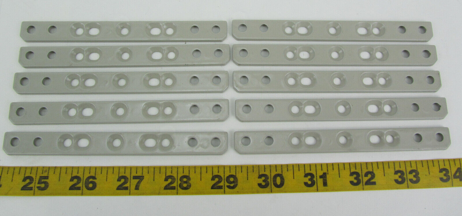 Lot of 10 Jeld-Wen Clips 4-7/8" Long Desert Sand 9-Hole L-54 D-2 REF2617 SKU C3