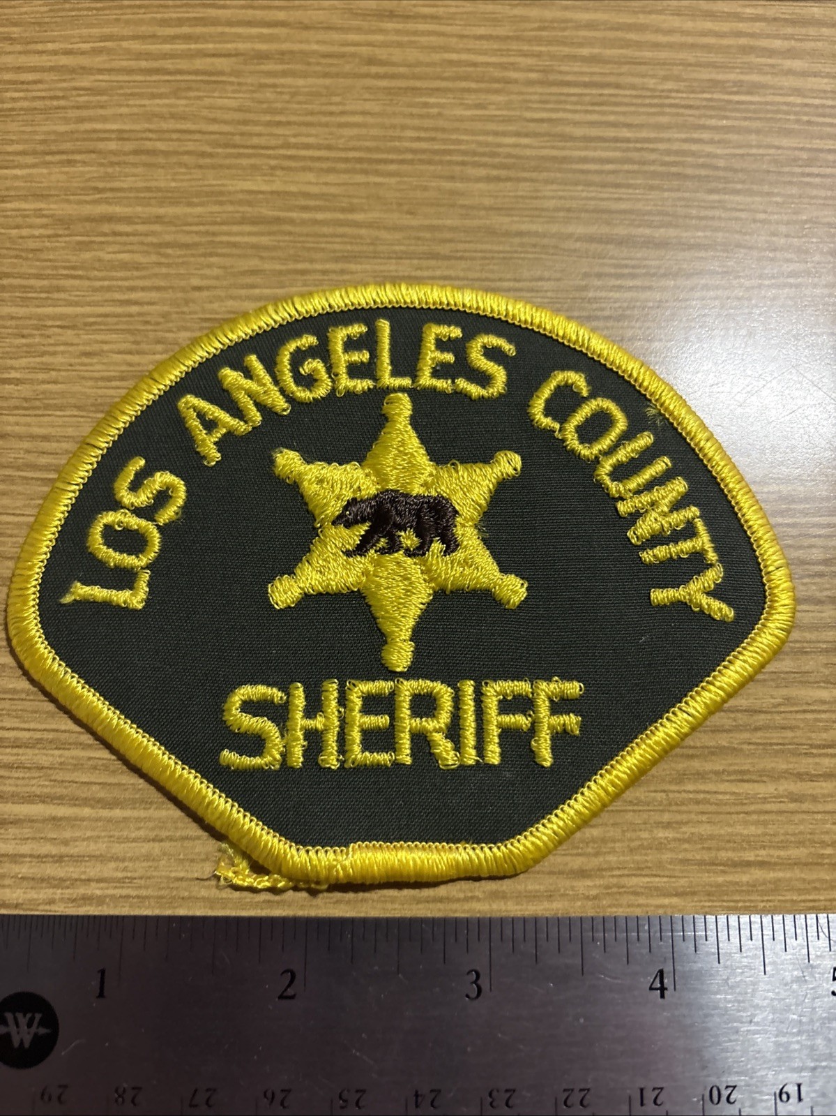 Los Angeles County Sheriff Patch -Historical Memorabilia
