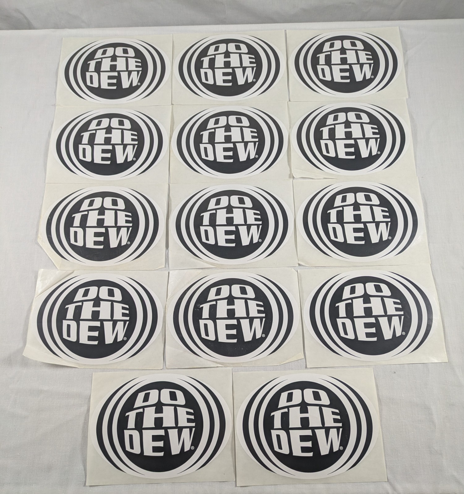 Mountain Dew Logo Vintage 90's Promo Merchandise Giveaway Stickers Lot of 14