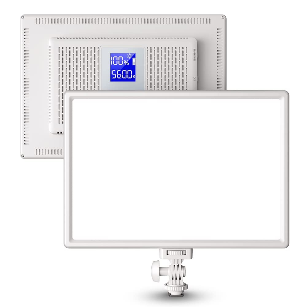 Led Video Light, Built-in 8000mAh Battery 2500-6500K CRI95+ 0-100% Brightness...