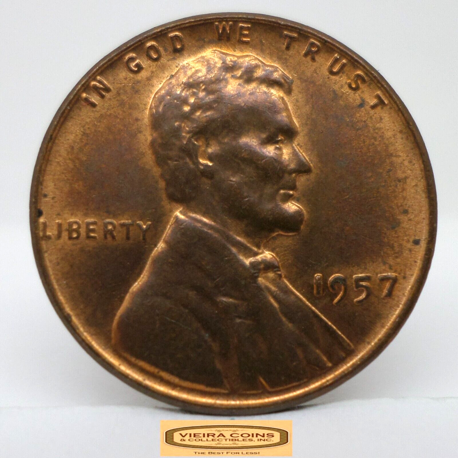 1957 Lincoln Wheat Cent - #C45504NQ