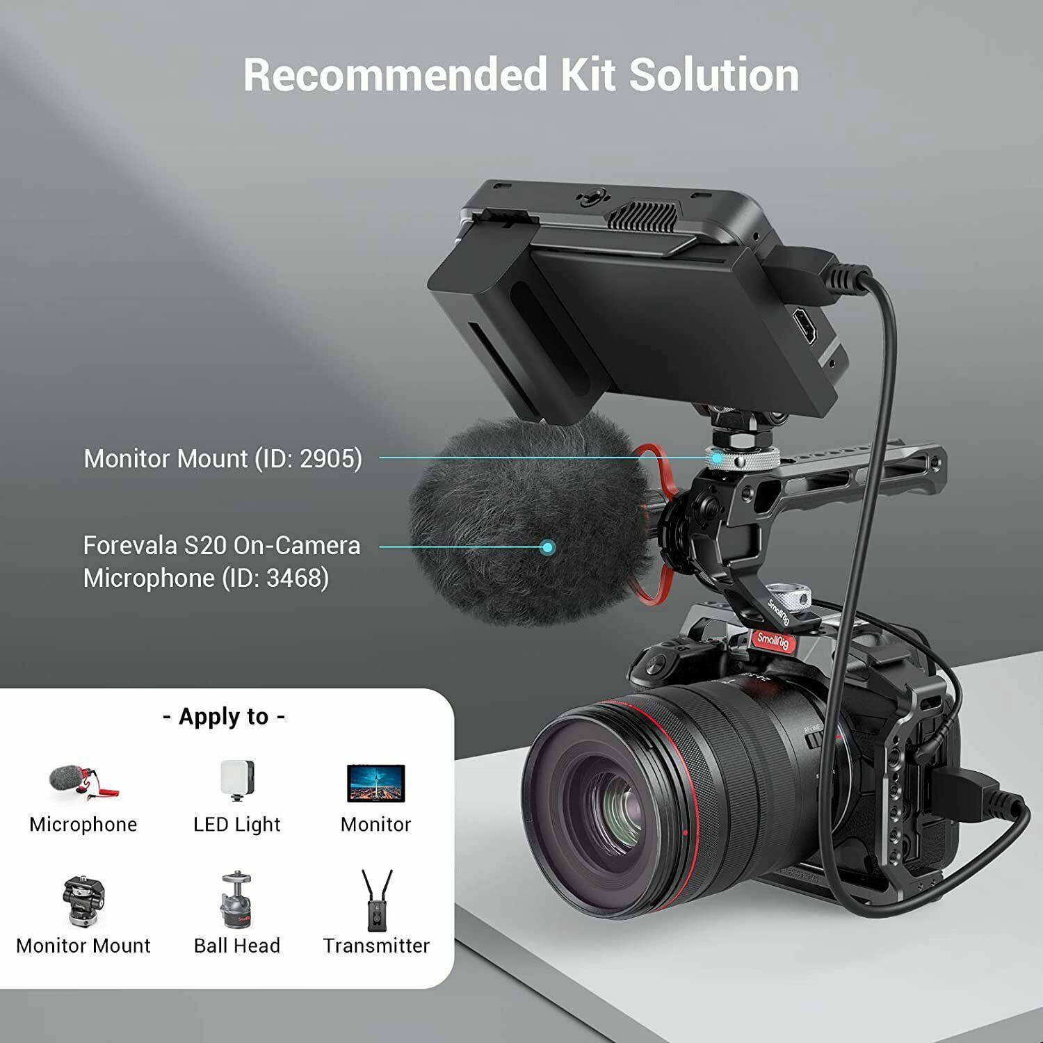 SmallRig A6700 Camera Cage + Top Handle Kit for Sony Alpha 6700 Camera