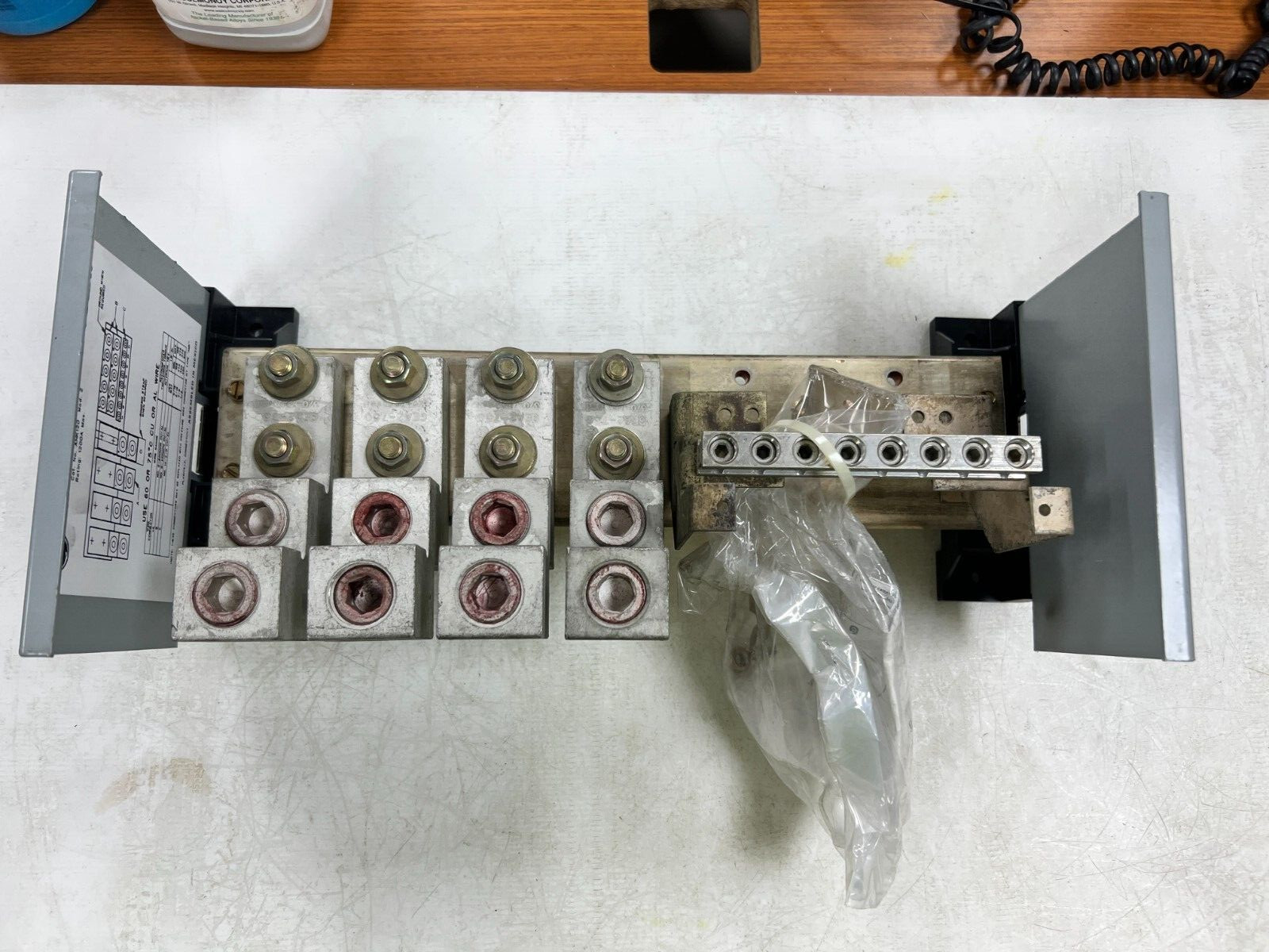 👀 NEW GE GENERAL ELECTRIC 1200 AMP MAX SPECTRA SERIES PANELBOARD NEUTRAL ANK120