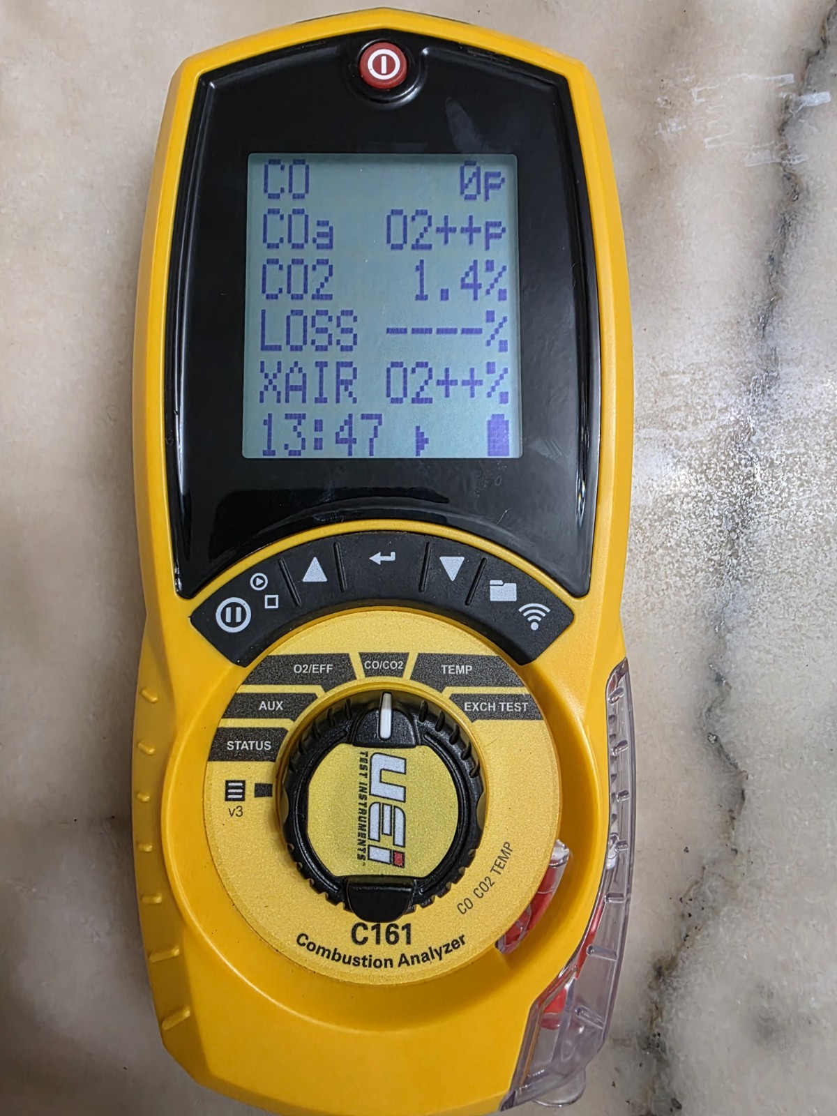 UEi C161C Residential Combustion Analyzer kit.