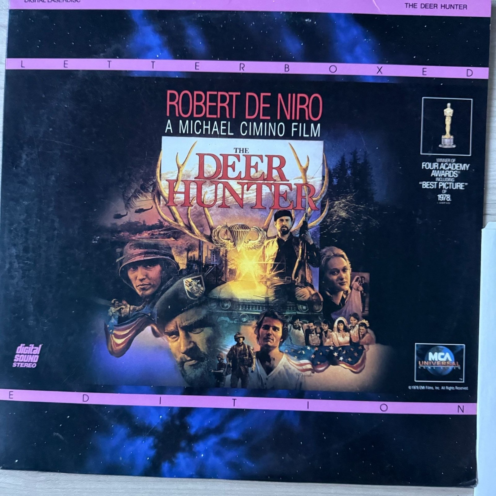 The Deer Hunter (1978) MCA Universal Letterboxed Laserdisc Edition