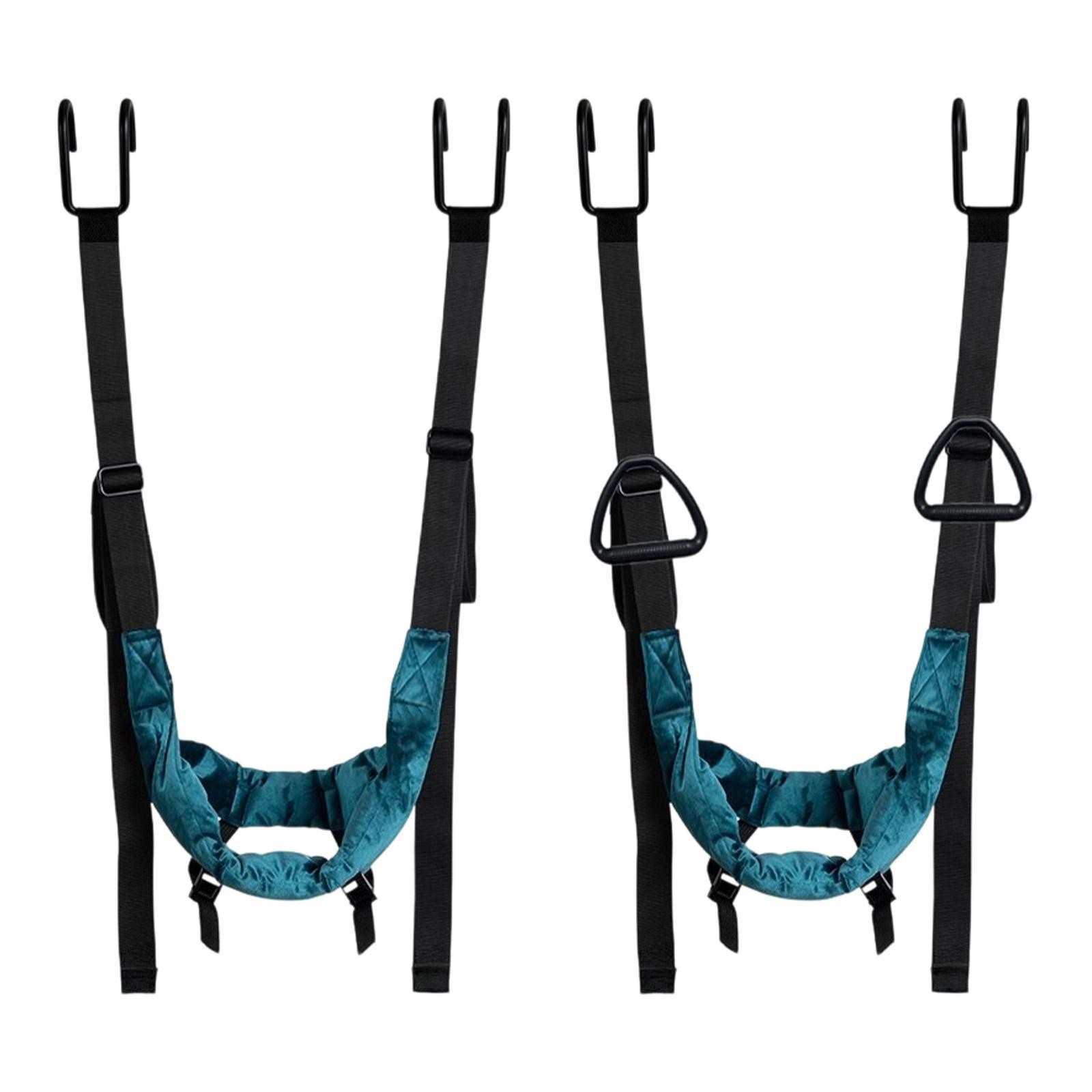 Cervical Neck Traction Device Easy Installation Comfortable Adjustable Straps