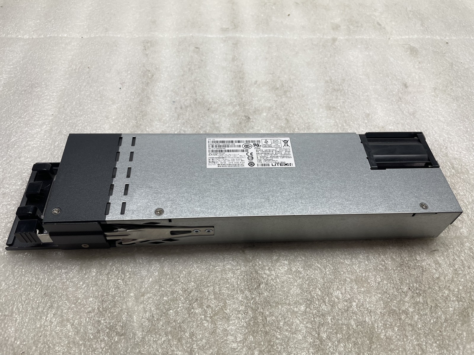 Cisco C3KX-PWR-1100WAC AC Power Supply 1100W for 3560x 3750x