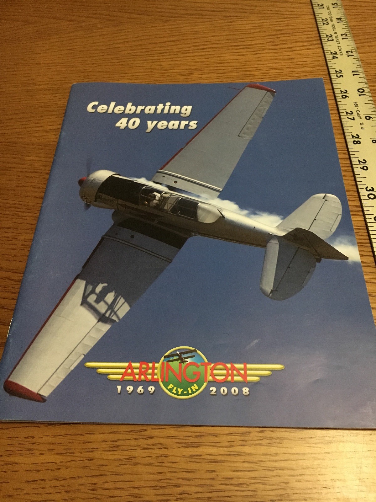 Arlington Fly-In 1969-2008 Celebrating 40 Years Brochure Catalogue Schedule