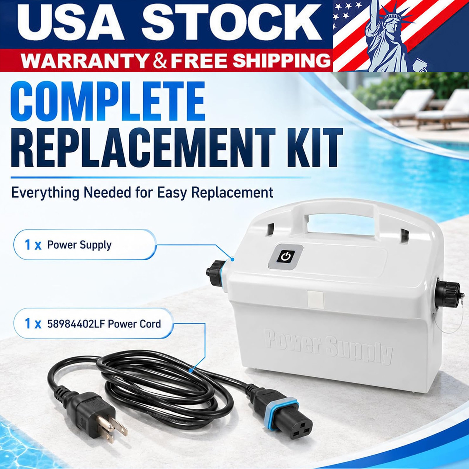 for Maytronics Dolphin Robotic Pool Cleaner 9995670 Assy Power Supply Unit