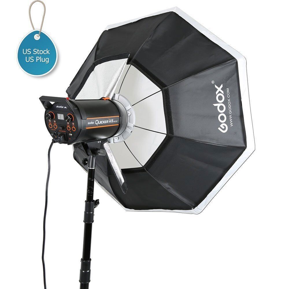 Godox 95cm 35.4inch Octagonal Softbox Bowens Mount Compatible for LED,Monolight