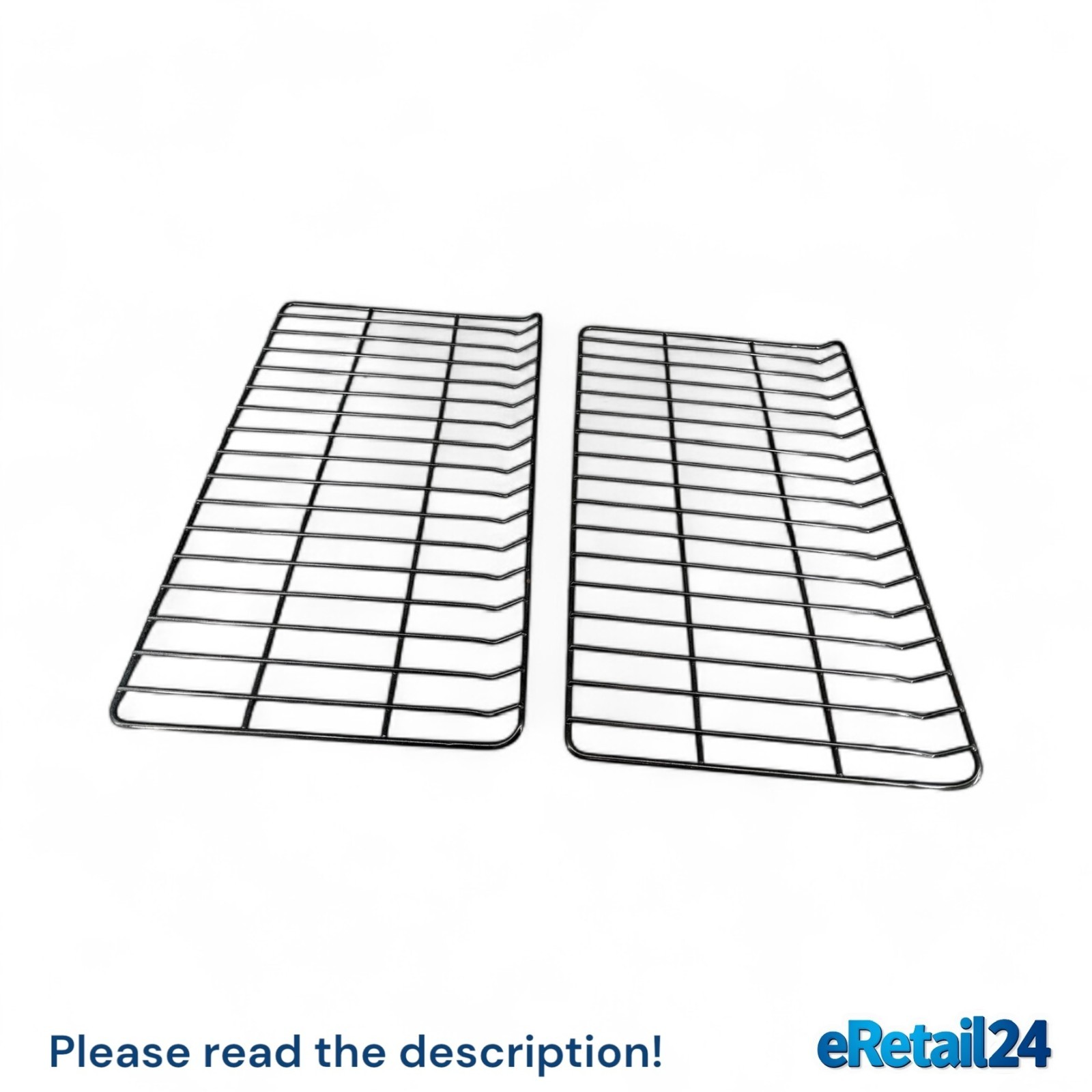 OEM GE Range Oven Rack WB48T10092 WB28T10049 (23 3/4" x 14 7/8") Set of 2