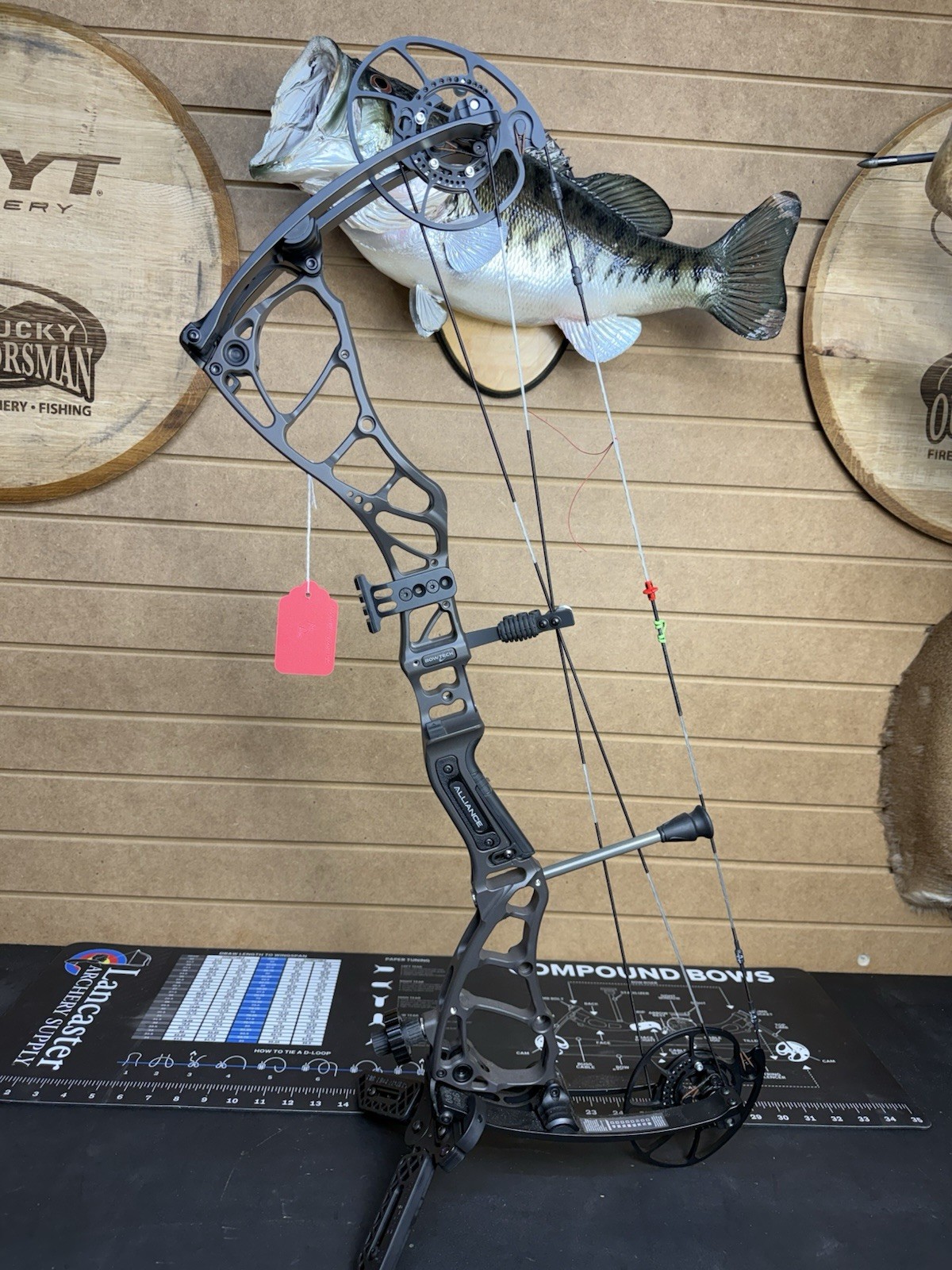Bowtech Archery 2026 Compound Bow - Alliance 30  - RH - Stealth Grey - #70