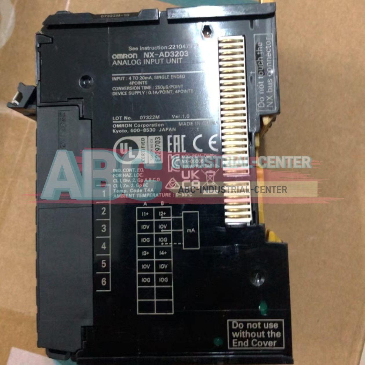 1PCS New Omron NX-AD3203 PLC Module#