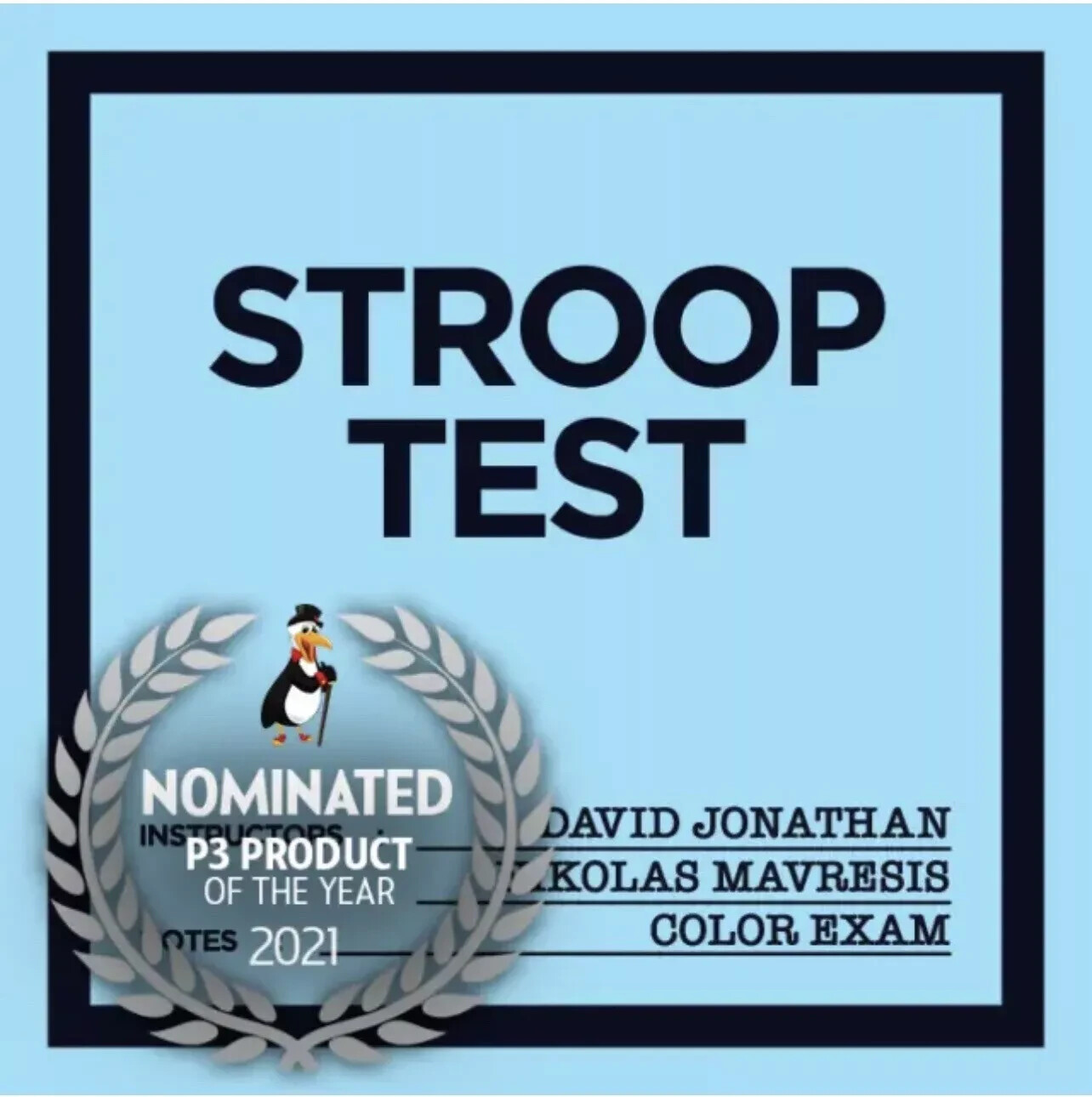 Stroop Test by David Jonathan Magic Mentalism Trick