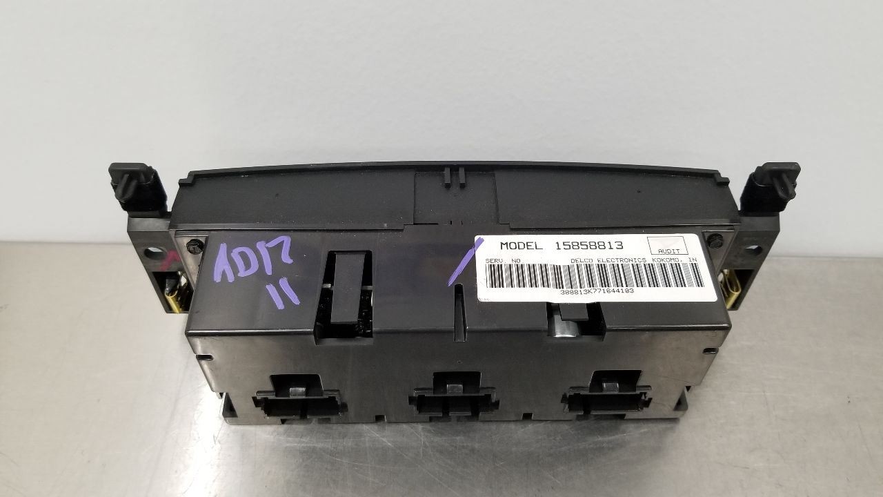 08 CHEVY CORVETTE C6 TEMPERATURE HVAC CLIMATE CONTROL 15858813