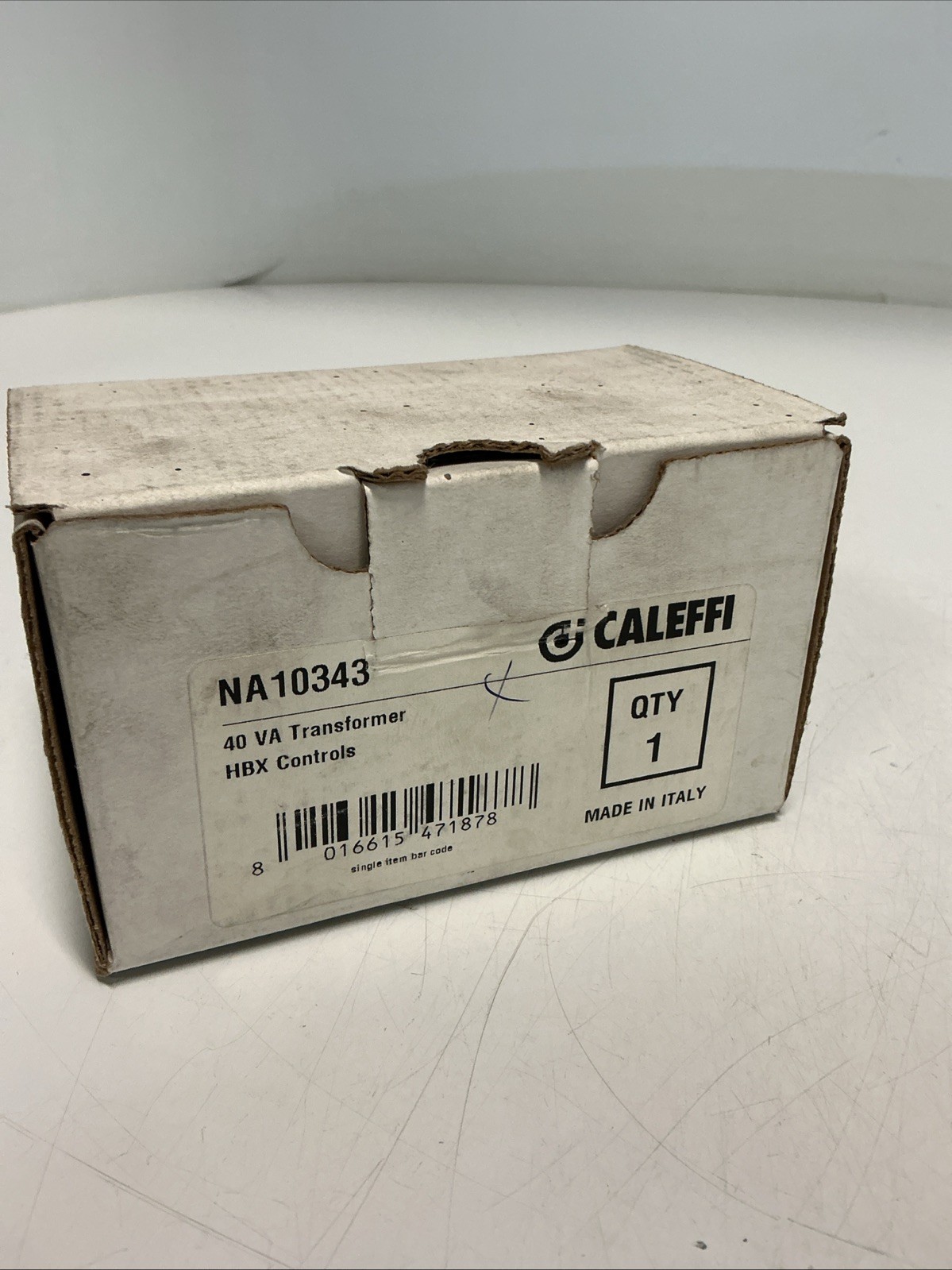 NEW, CALEFFI, NA10343, 40VA TRANSFORMER. (5i-4)
