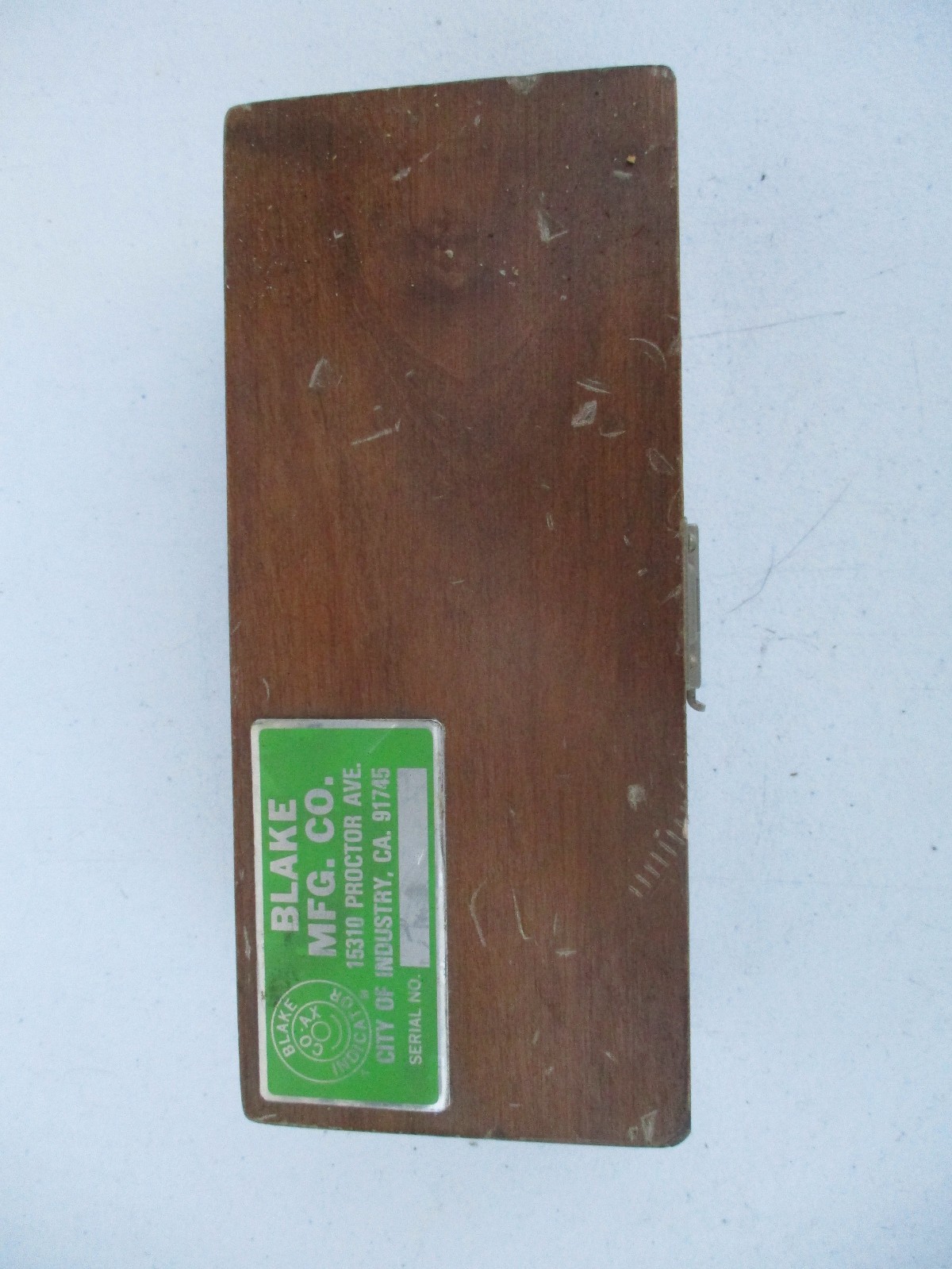 Blake CO-AX Centering Indicator Set Dial Indicator Gauge w/ Wooden Case