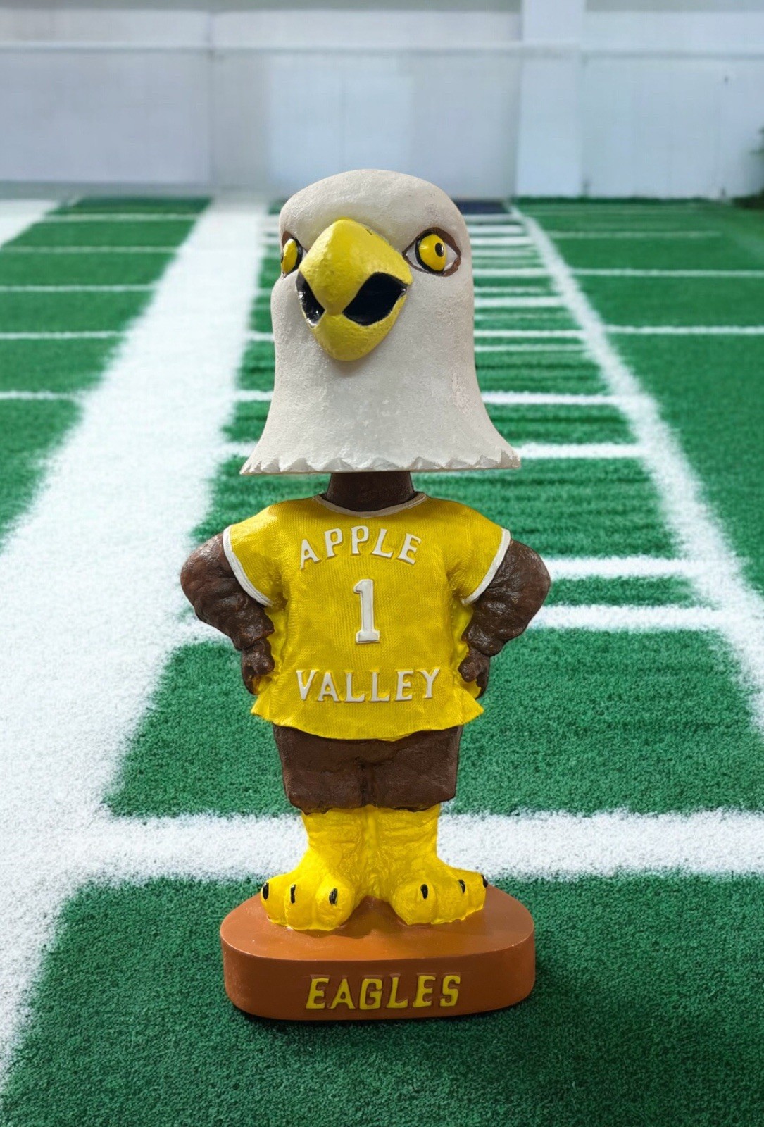 RARE / HTF - Apple Valley High School (Minnesota) Eagles Mascot Bobblehead