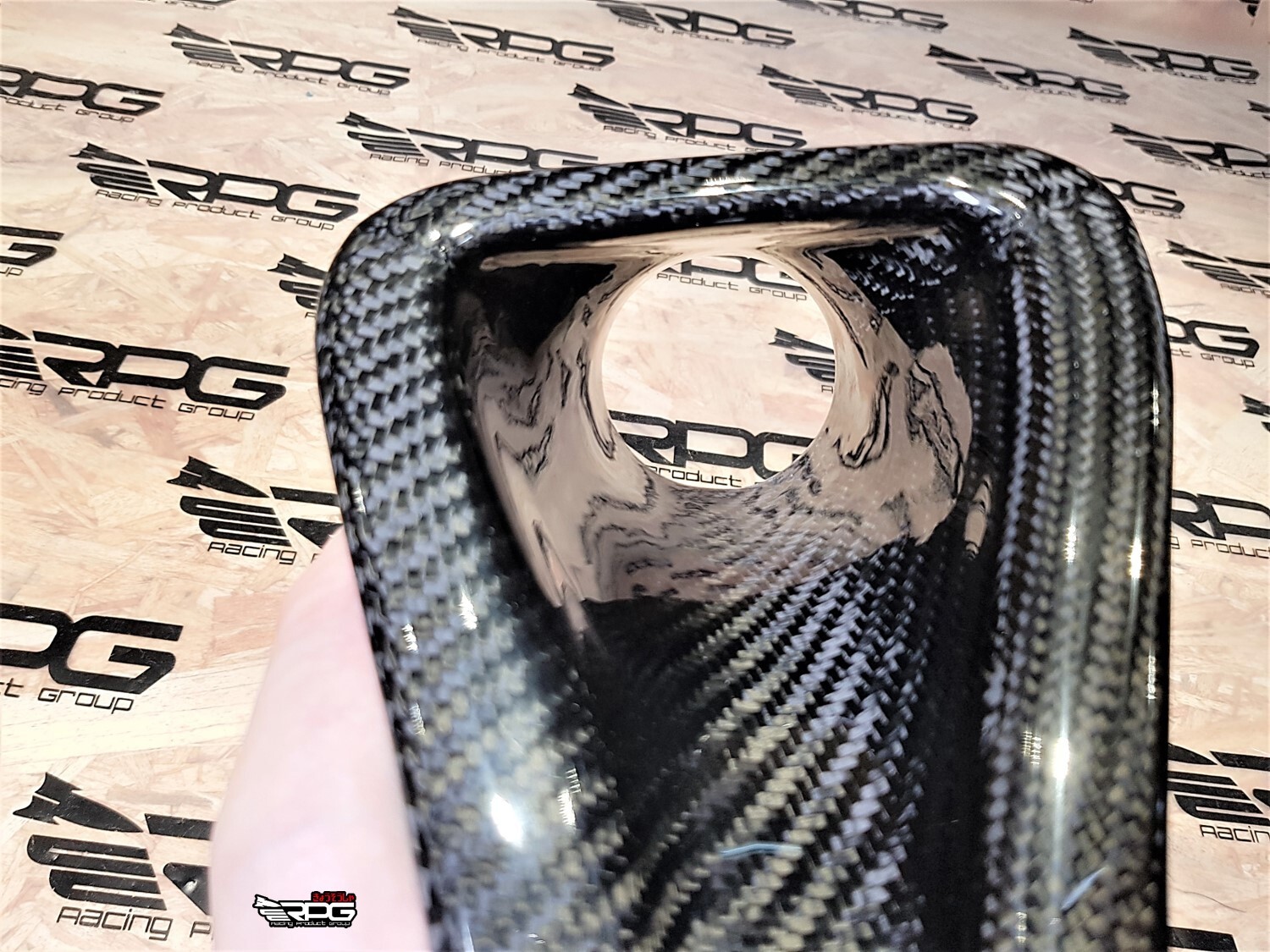 RPG Twill Carbon NACA GT2 Cooling Duct