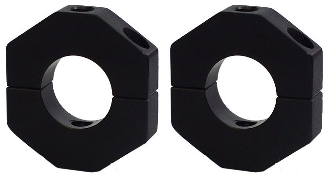2-NEW RACING CLAMP BRACKETS,1 3/4" ROUND TUBE,ALUMINUM
