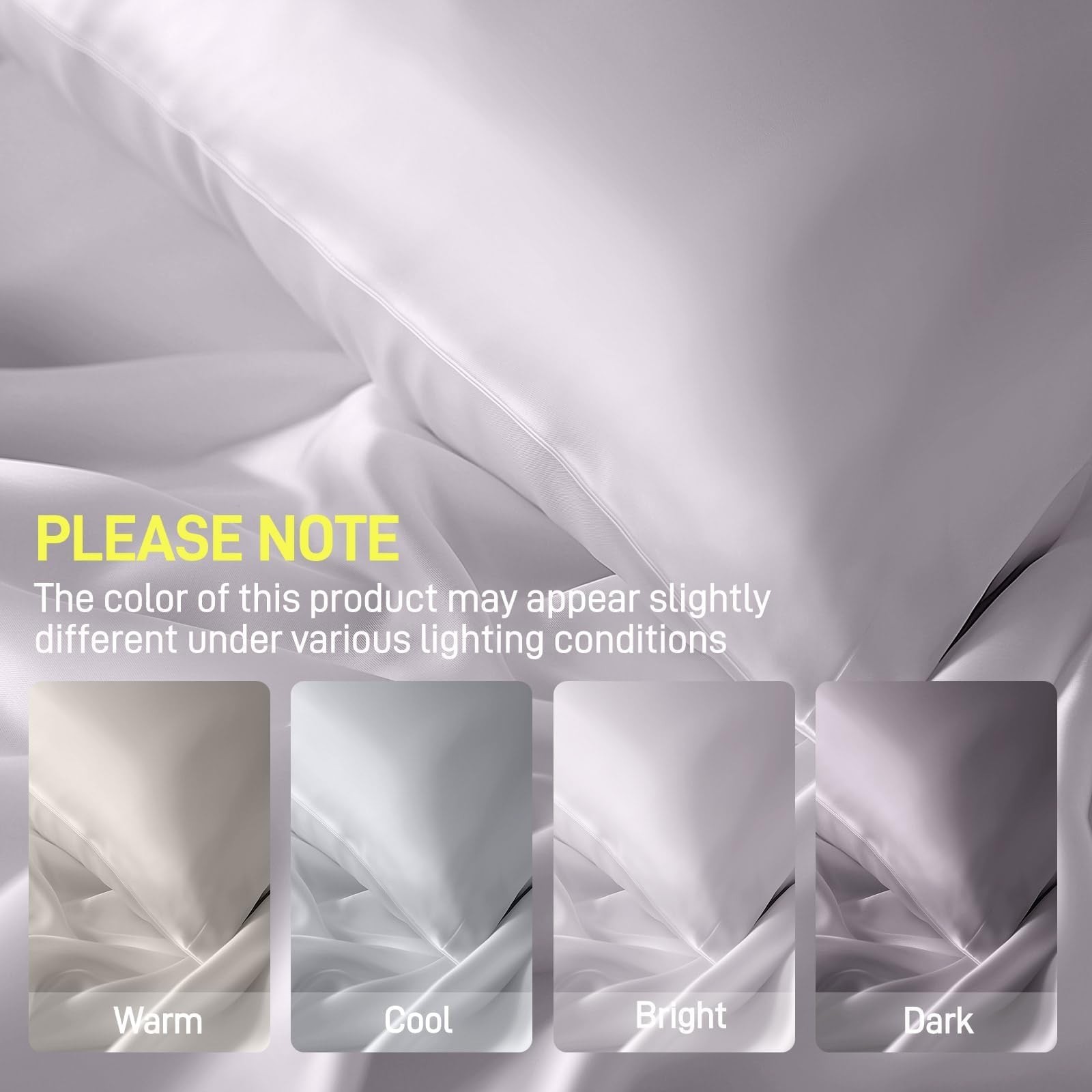 Viscose Derived from , Soft Cooling Bedding with Silky Smooth Finish,16" Deep...