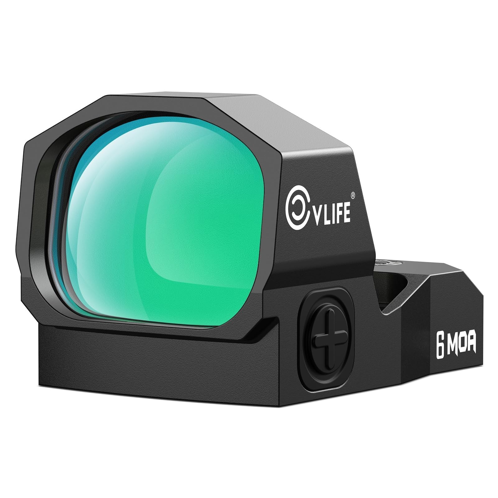CVLIFE WolfCovert Motion Awake 6 MOA Pistol Dot Sight for RMR, 1.1" Large Len...
