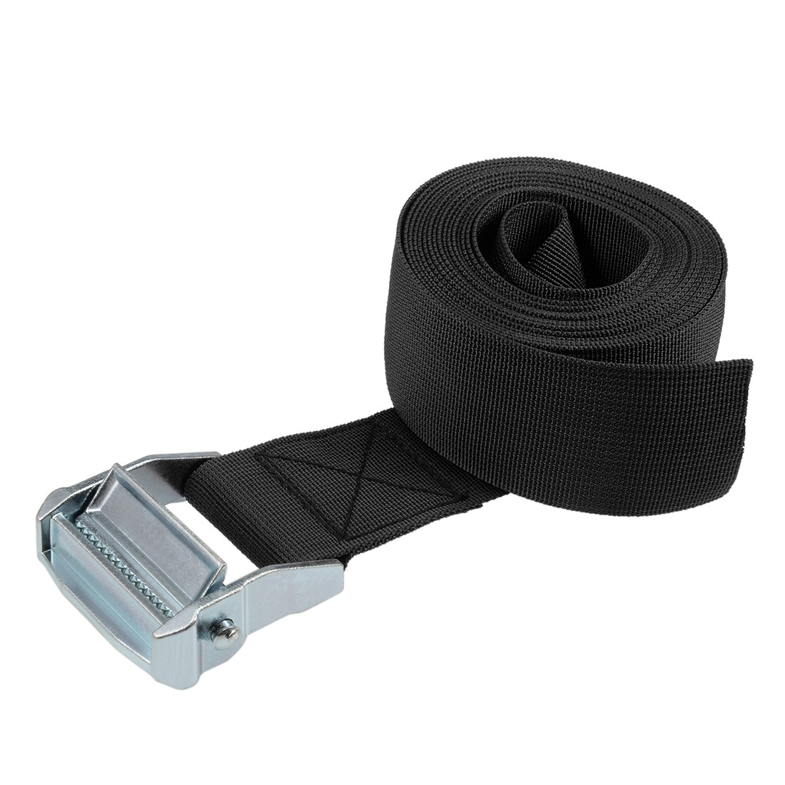 4Mx5cm Lashing Strap Cargo Tie Down with Cam Buckle 500Kg Work Load, Black